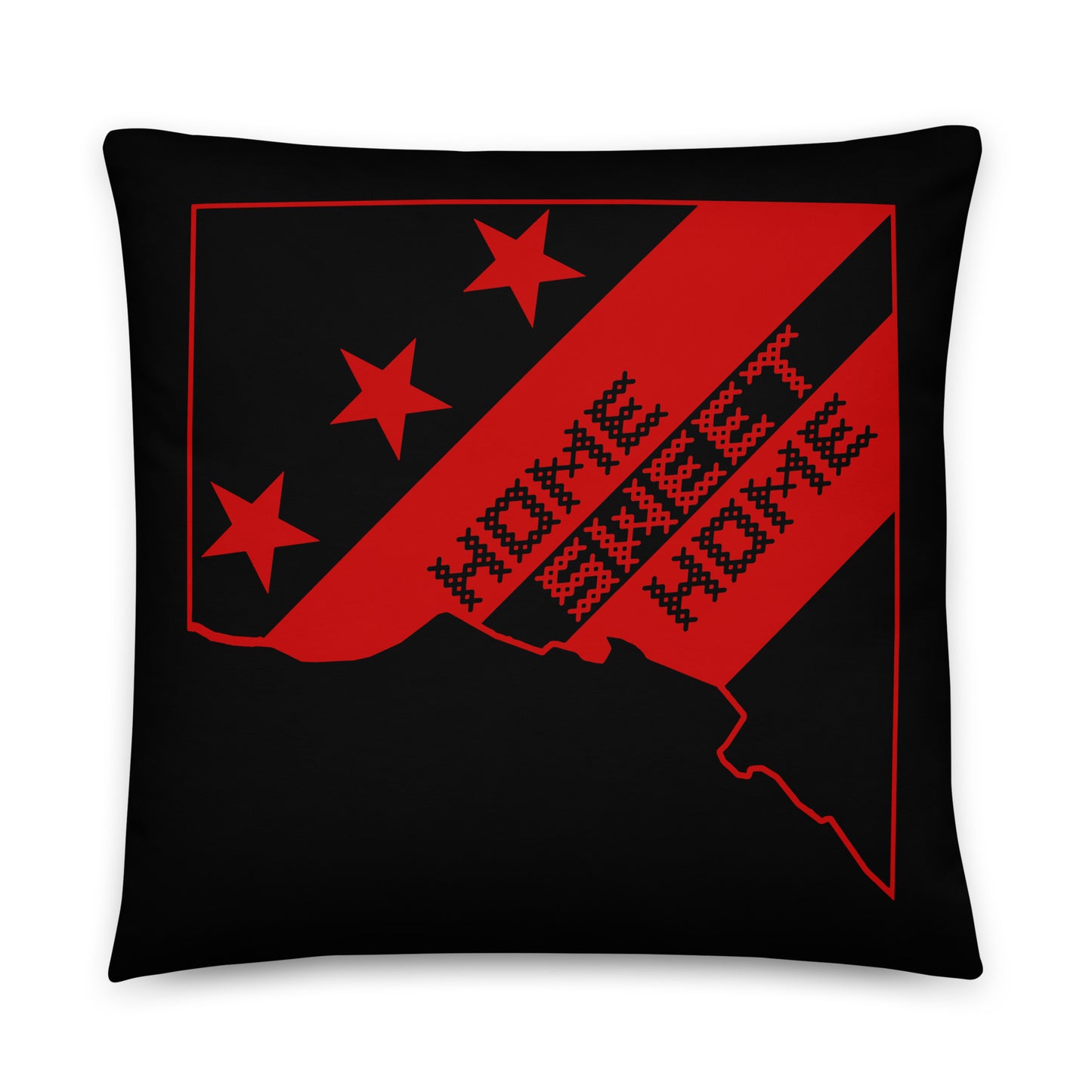 HOME SWEET HOME PILLOW BLACK