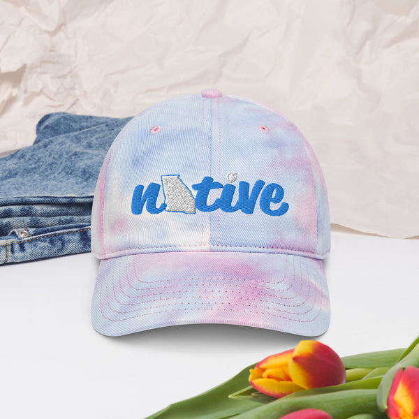 NATIVE PEACH TYE DYE HAT